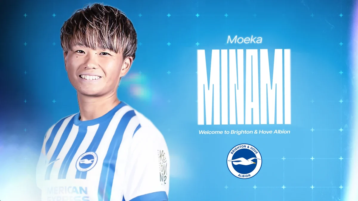 Moeka Minami zawodniczką Brighton 1 16x9